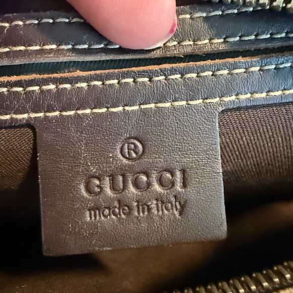 Gucci Crossbody Bag in Brown and Black - Picture 9 of 12